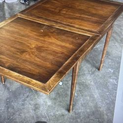 Walnut Vintage Dining Table /Game Table