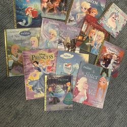 FROZEN LOT OF BOOKS