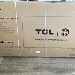 65” TCL Fire Tv