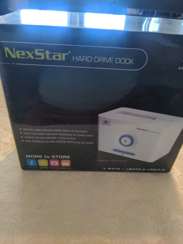 Nex Star Hard Drive Dock New In The Box.