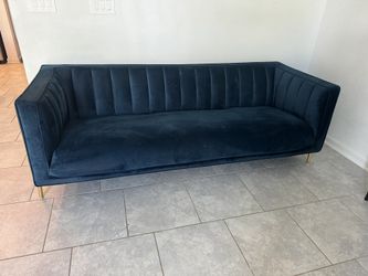 Modern Blue Sofa - Living room 