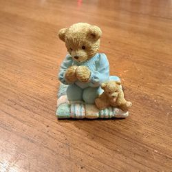 Collectible Cherished Teddies By Enesco 1992 Patrick " Thank You For A Friend That's True " 