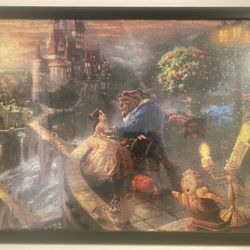 Beauty And The Beast Puzzle In Frame 