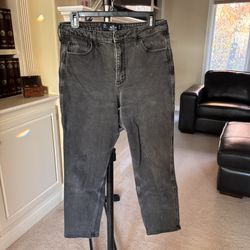 Hollister Women’s Light Wash Black Jeans 11R W30L26