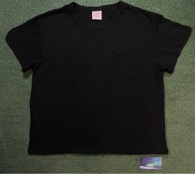 Elysian black pocket tee