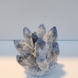 Blue Phantom Quartz Cluster