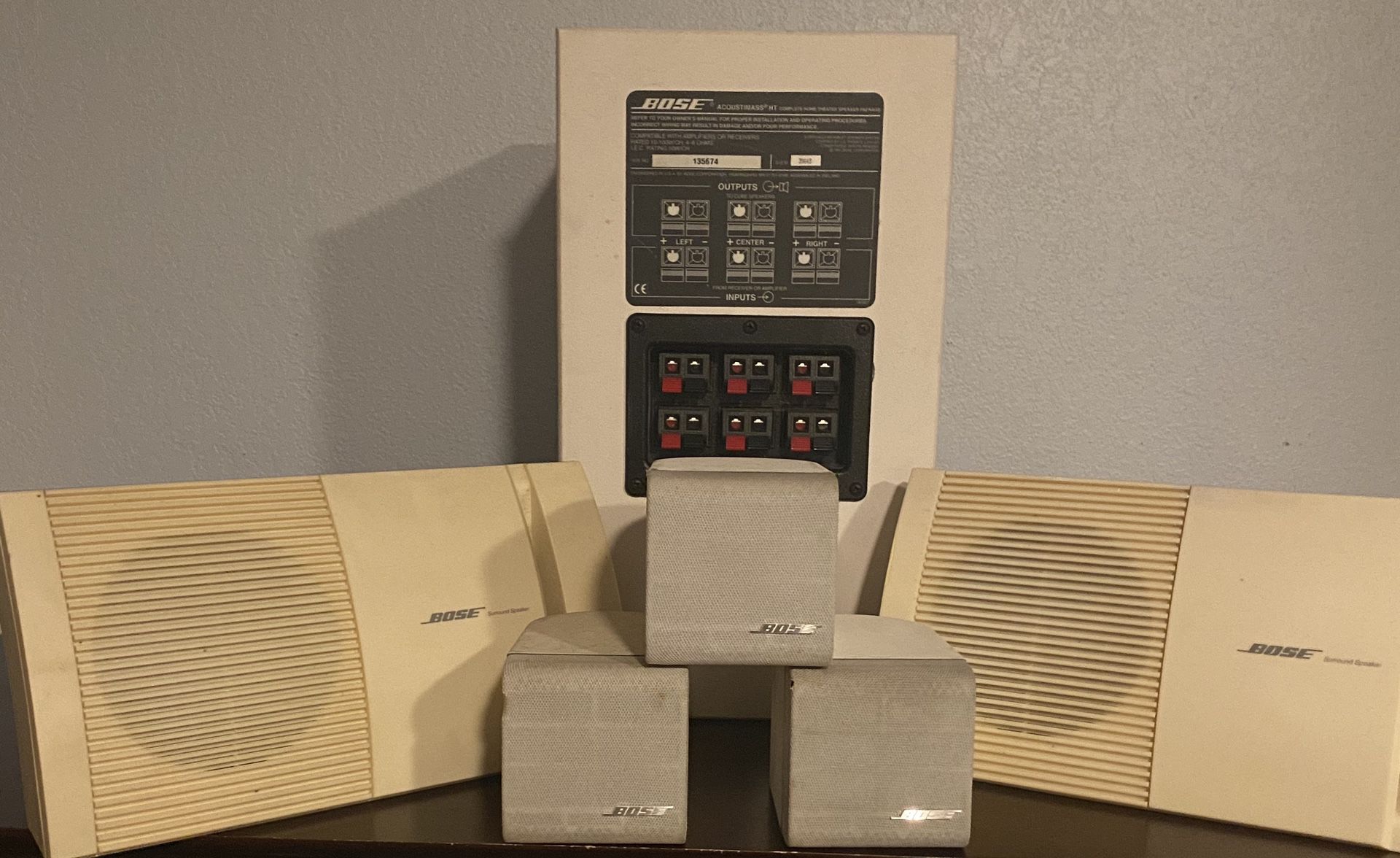 Bose Acoustimas Surround Sound Theater speaker system
