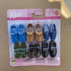 New Barbie Ken Doll Shoes 2002