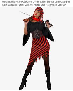 Pirate woman costume