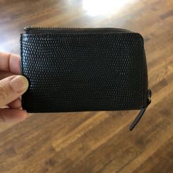 Fossil Zip Leather Wallet
