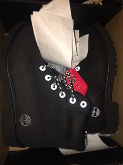 BRAND NEW AUTHENTIC BLACK LIMITED EDITION TIMBERLANDS
