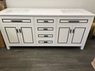 72 in Double Sink Bath Vanity
