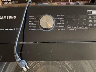 Samsung Washer and Dryer