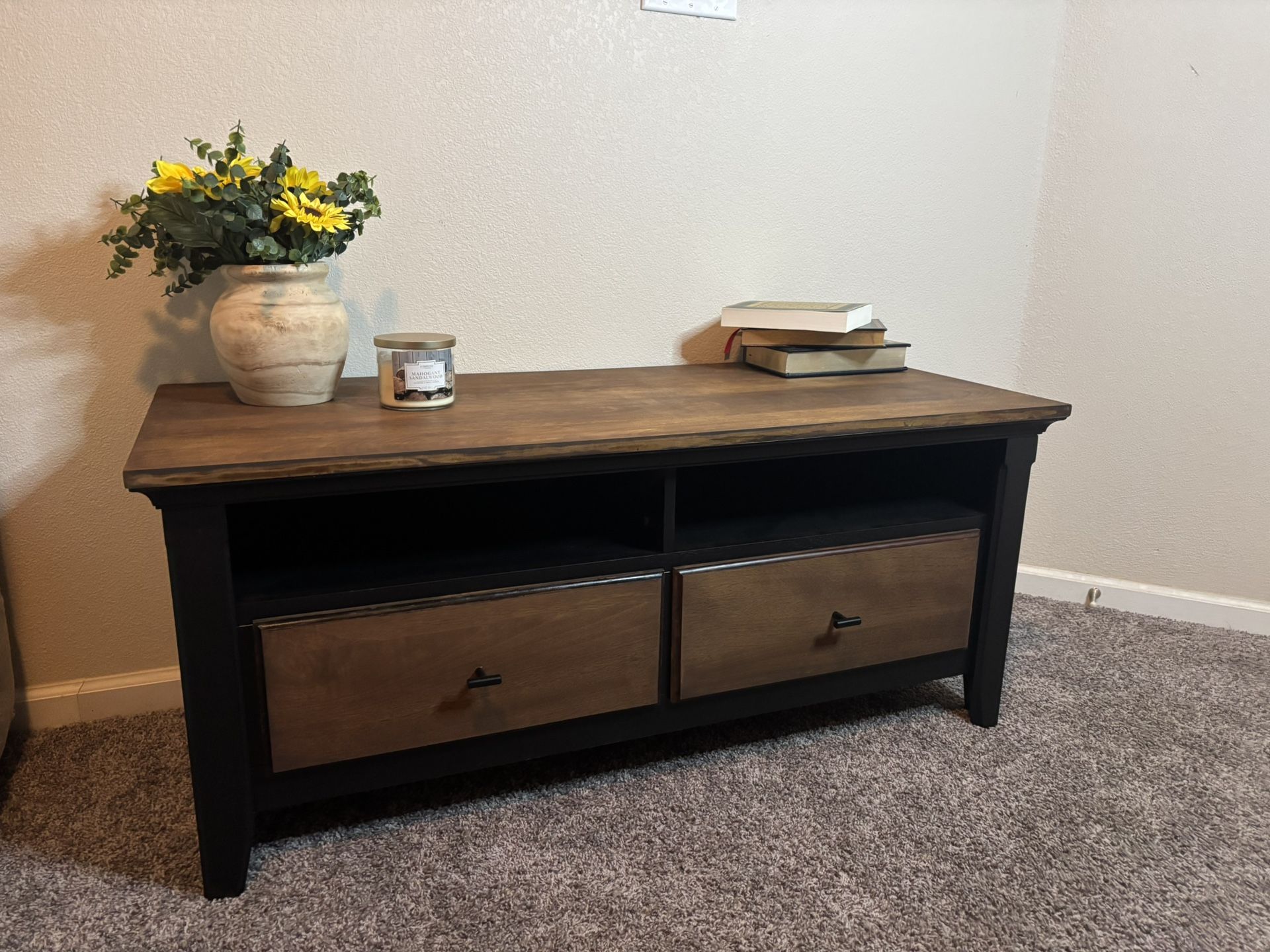 Solid Wood TV Stand