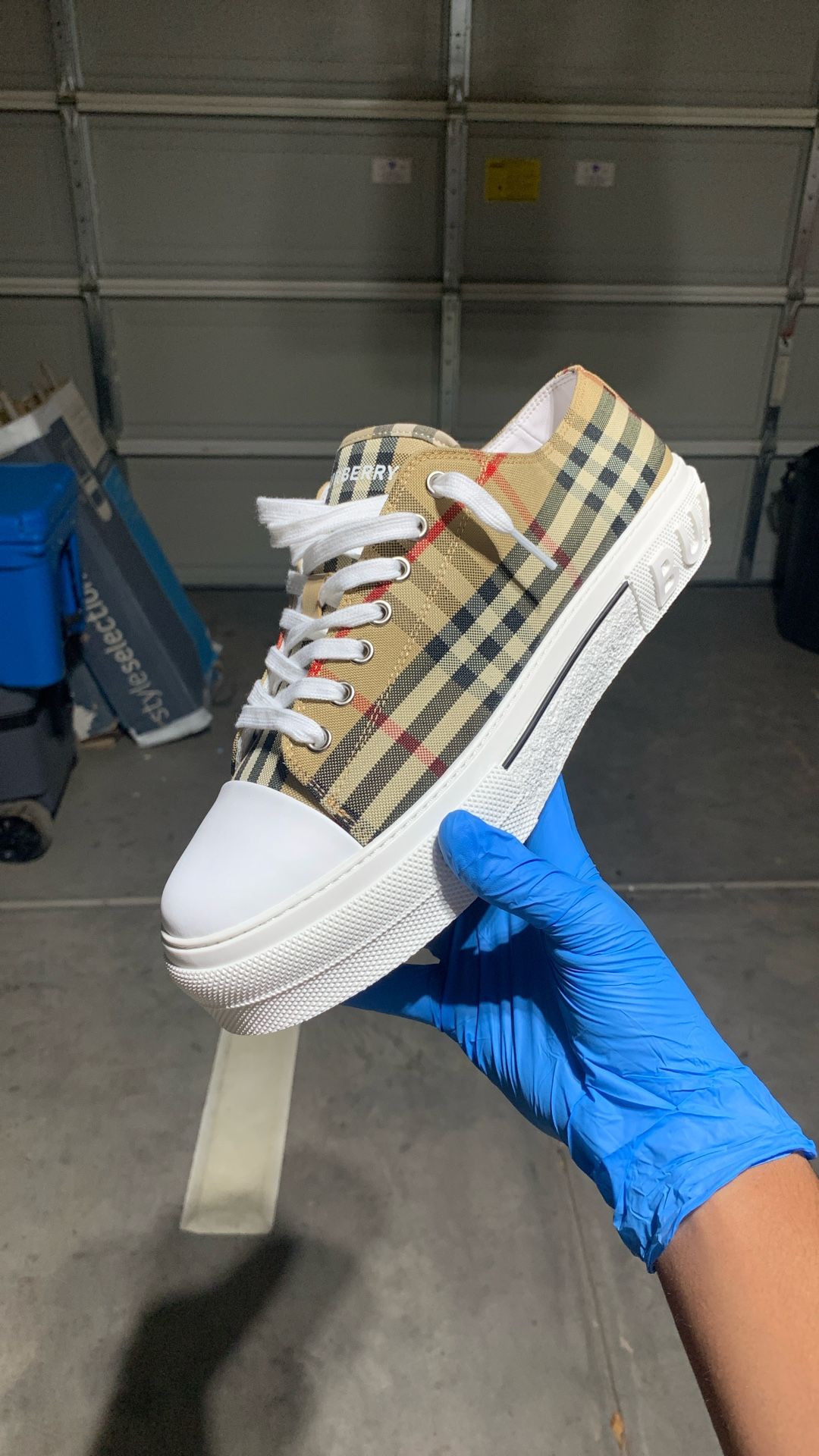 Burberry Converse For Sale 