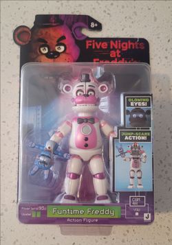 Jazwares FNAF Five Nights At Freddy's FUNTIME FREDDY 5" Action Figure NEW