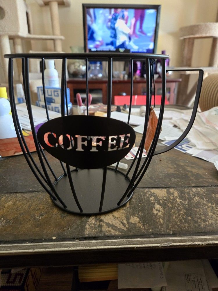 Coffee Keurig Metal Pod Storage Basket