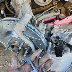 Brake Pads, Wheel Hub, Struts Job/work Etc.