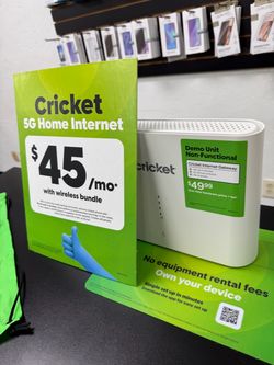 Cricket sells home internet!
