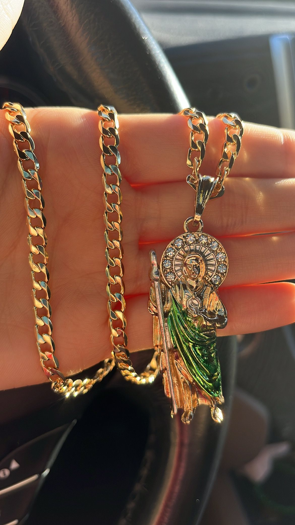 San Judas Oro Laminado