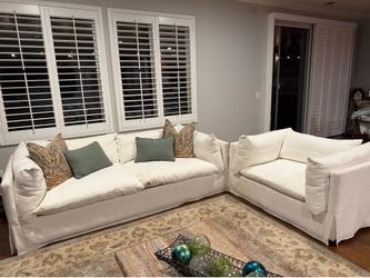 Rowan White Couch / Chair