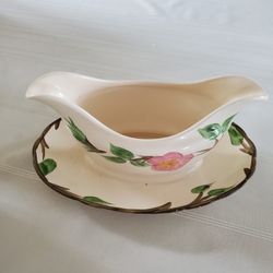 Vintage Desert Rose Gravy Boat