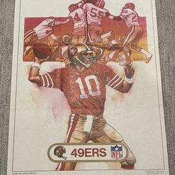 Vintage 1982 Kellogg’s Raisin Bran San Francisco 8x10 Poster