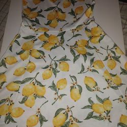 Lemon Fit For Curves Summer Dress Size 6 US By Divided