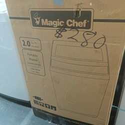 New Magic Chef Portable Washer 2.0cuft 