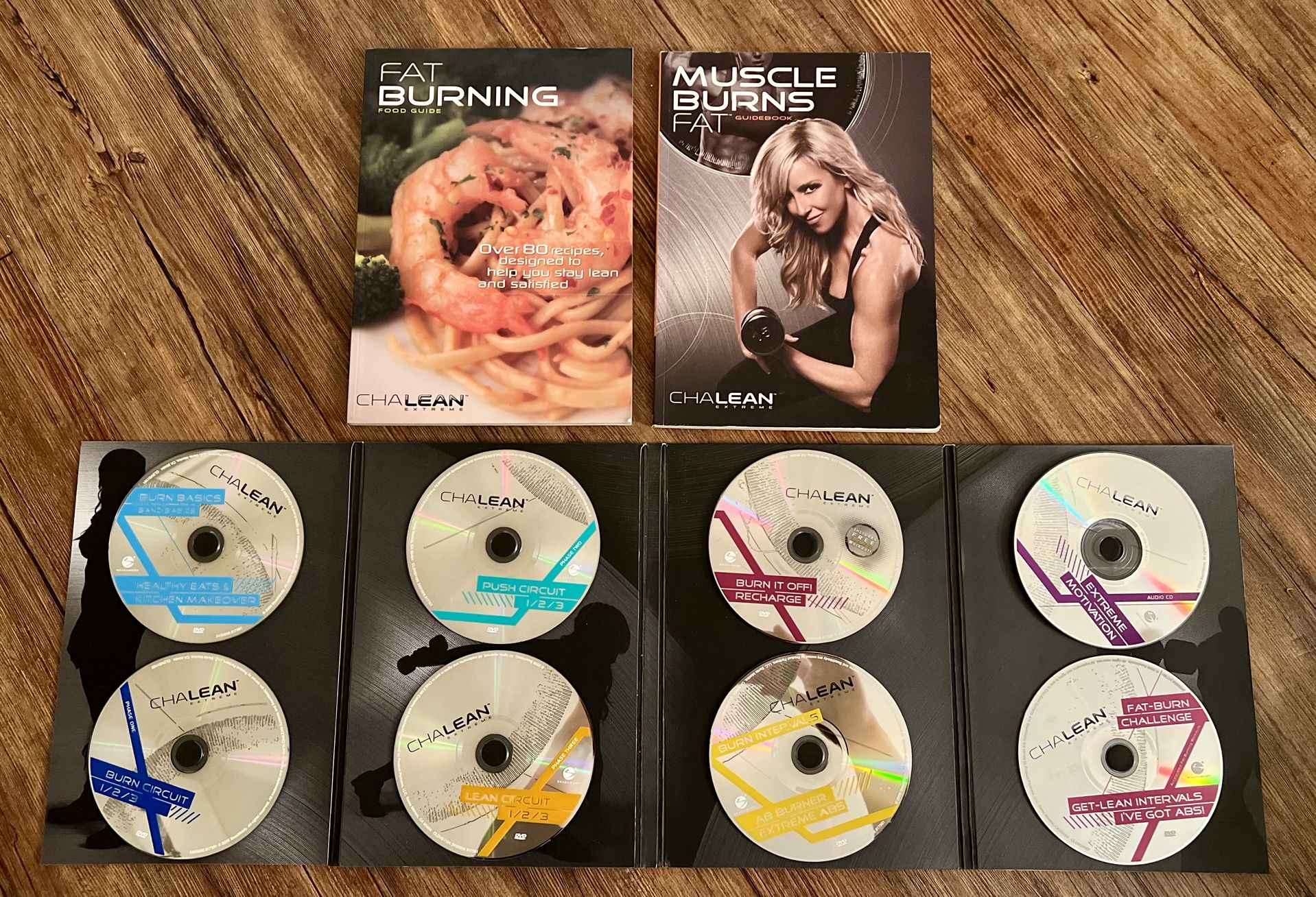 Beachbody-Chalean Extreme DVD and Books