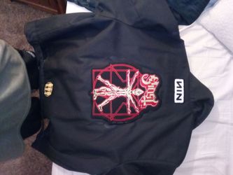 Nine Inch Nails Black Zip-Up Jacket