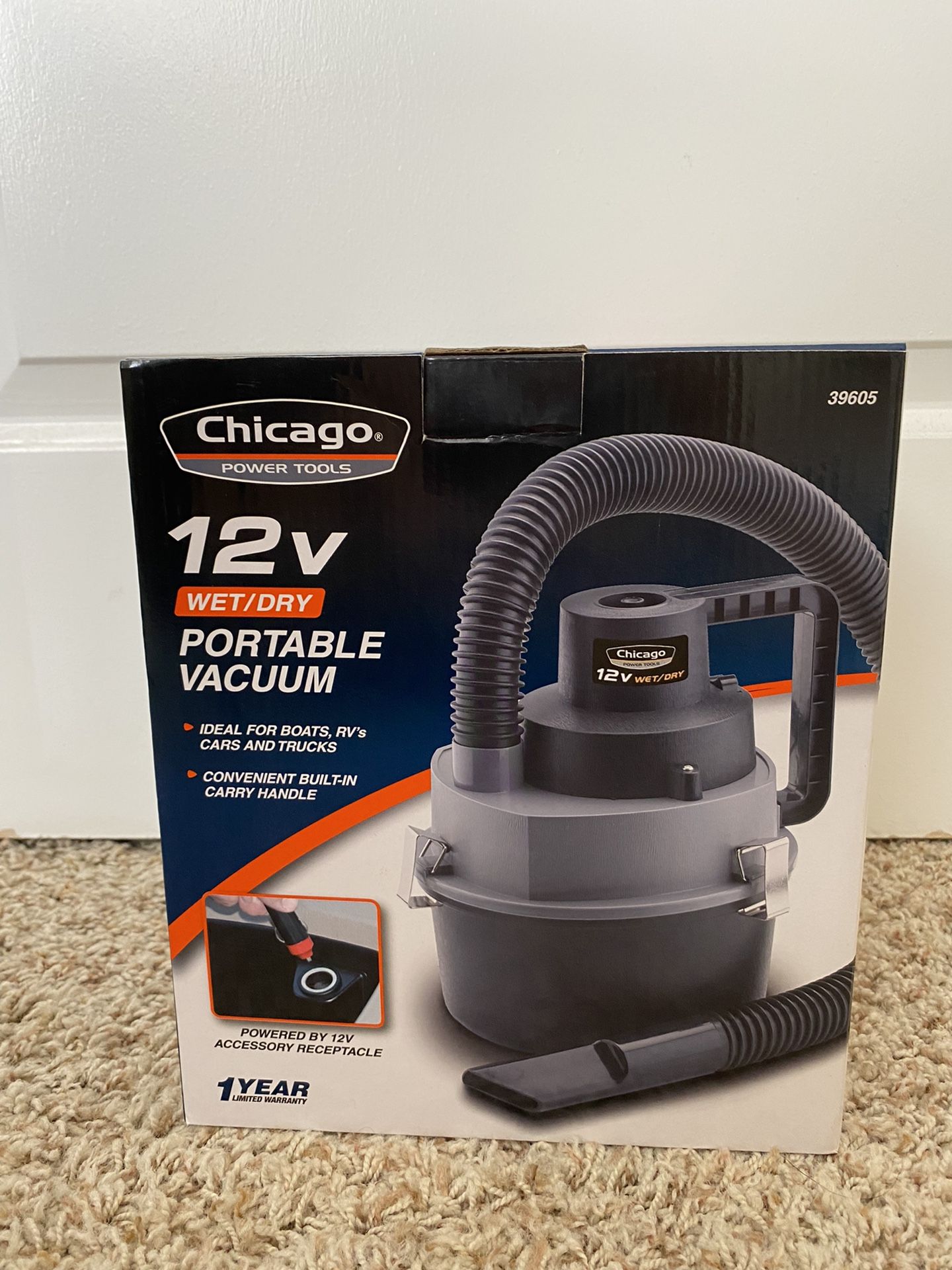 12V Portable Vacuum