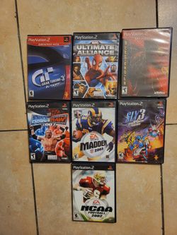 PS2 Games ..7 Games