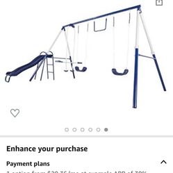 Metal Swing set 