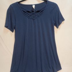 Blue Blouse One Small And One Medium Available