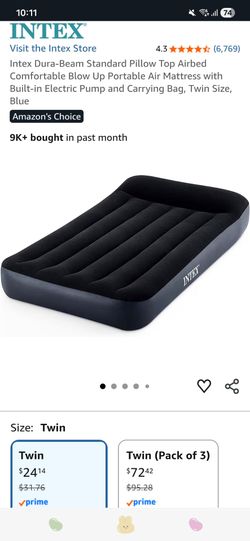 Intex airbed