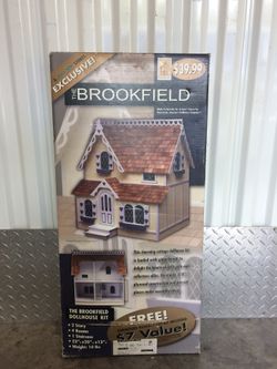 Jo Ann fabrics exclusive the Brookfield doll house kit rare htf