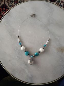 Gemstone necklace for women.

