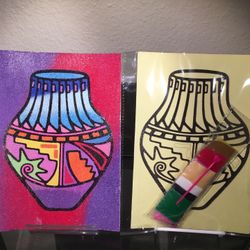 Sand Art Craft Kit / Pottery Design and more