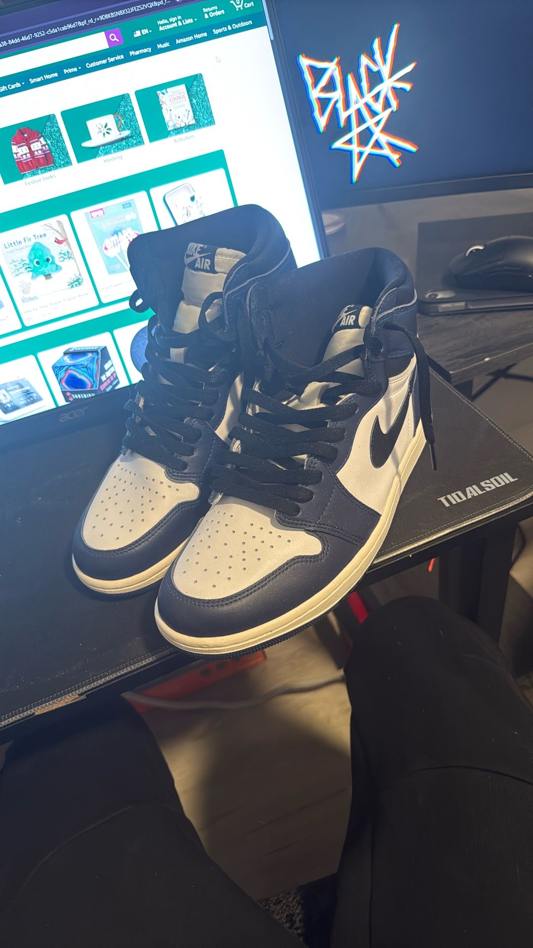  Air Jordan 1 Retro High OG 'Midnight Navy'