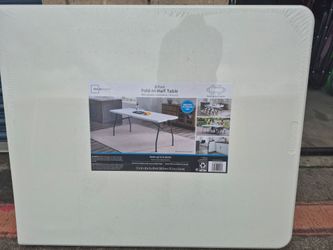 Mainstay 6 Ft Folding Table