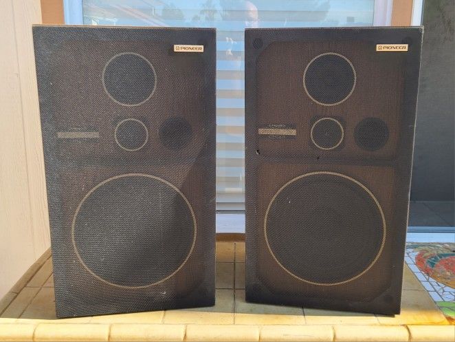 Pioneer CS-G203 Vintage Speakers (Pair)