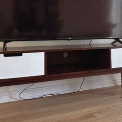 Mid century Walnut Tv Stand/media Console