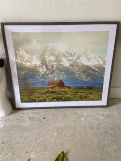 Large hanging picture