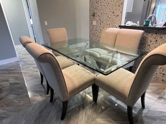 Glass Dining Table