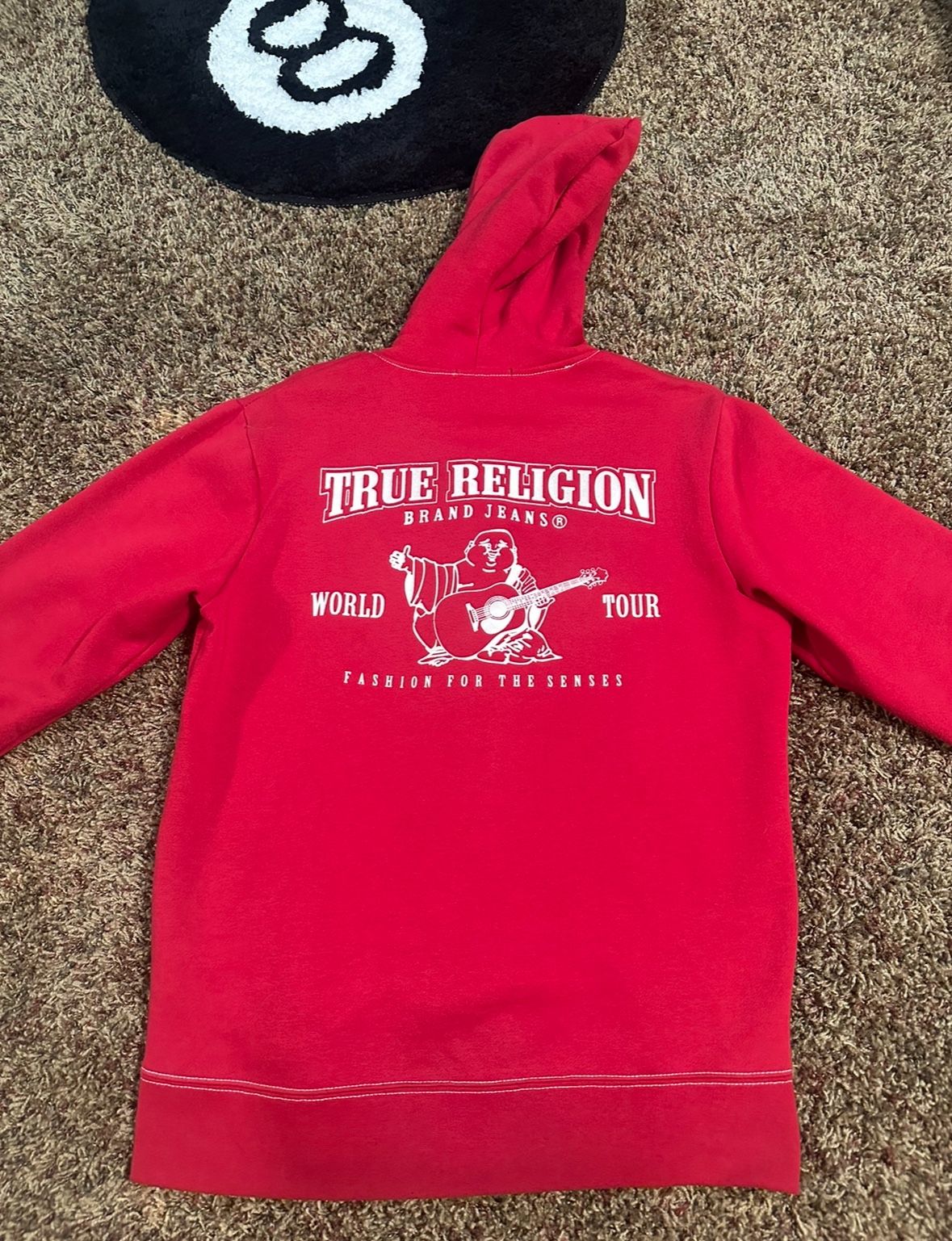 Mens True Religion Zip Up Size Small
