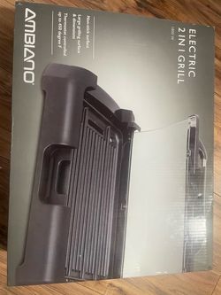 Ambiano Electric 2 in 1 grill New