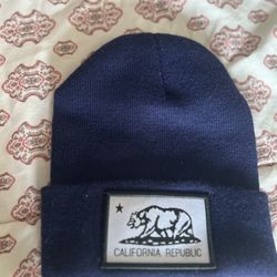 LA Beanie Dark Blue / Boina Los Ángeles Azul Oscuro