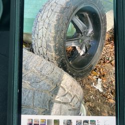 22in Rims And Tires Toyo Open Country 