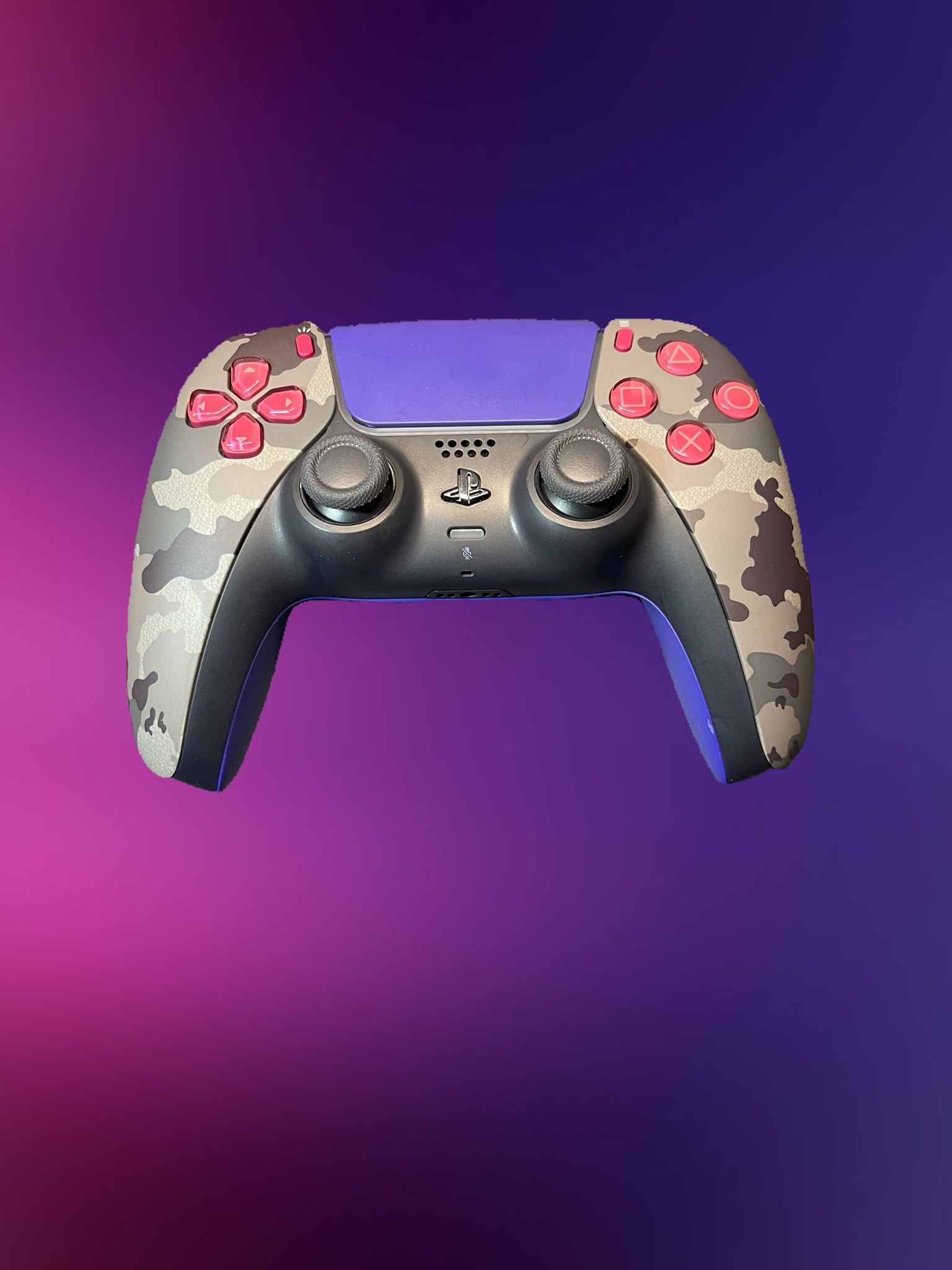 Hall Effect Anti-Drift Custom PS5 Controller (No Speaker)